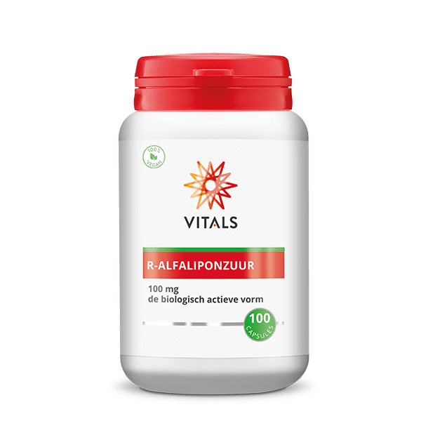 R-Alfaliponzuur  100 capsules Supplement Vitals   