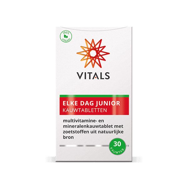 
                      
                        Elke Dag Junior 30 kauwtabletten Supplement Vitals   
                      
                    