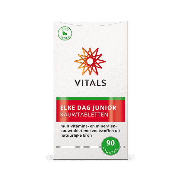 Elke Dag Junior 90 kauwtabletten Supplement Vitals   