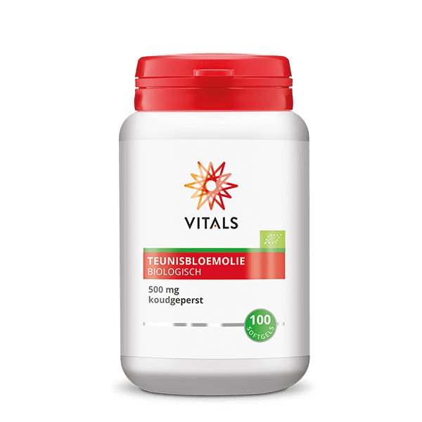 Teunisbloemolie Biologisch 100 softgels Supplement Vitals   