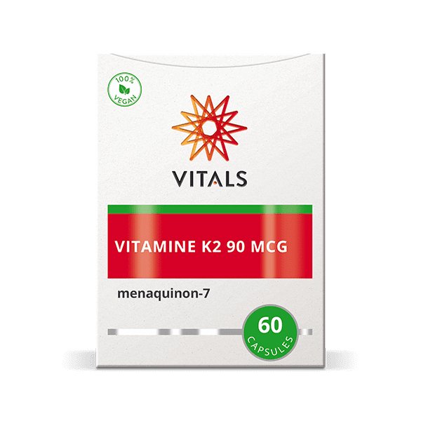 
                      
                        Vitamine K2 90 mcg 60 capsules Supplement Vitals   
                      
                    