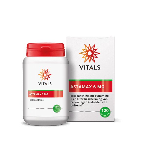
                  
                    Astamax 6 mg 120 softgels Supplement Vitals   
                  
                
