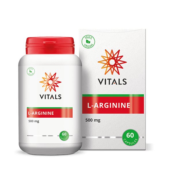 
                      
                        L-arginine  60 capsules Supplement Vitals   
                      
                    