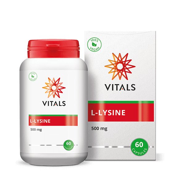 
                      
                        L-lysine  60 capsules Supplement Vitals   
                      
                    