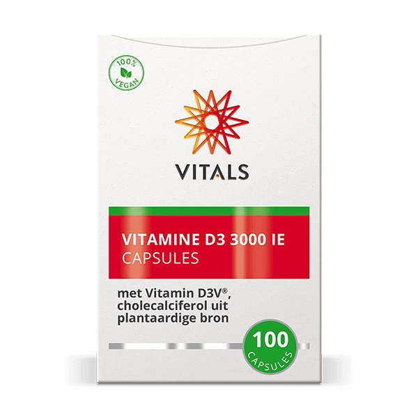 
                      
                        Vitamine D3 3000 ie Capsules 100 capsules Supplement Vitals   
                      
                    