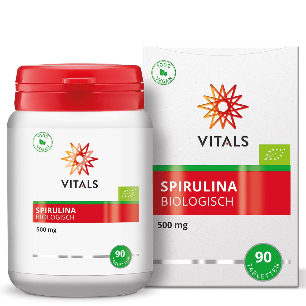 
                      
                        Spirulina Biologisch 90 tabletten Supplement Vitals   
                      
                    