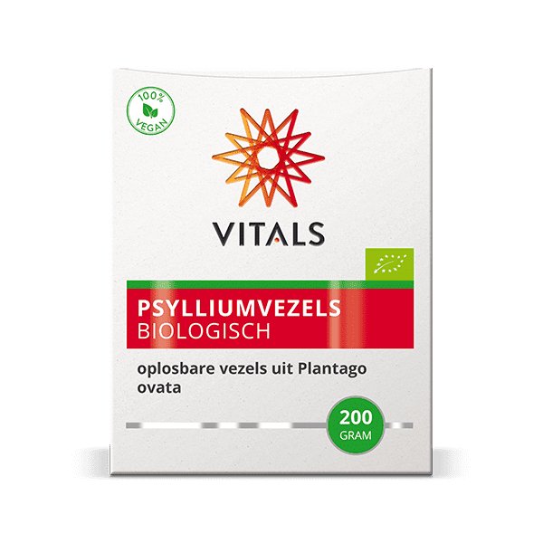 Psylliumvezels Biologisch 200 gram Supplement Vitals   