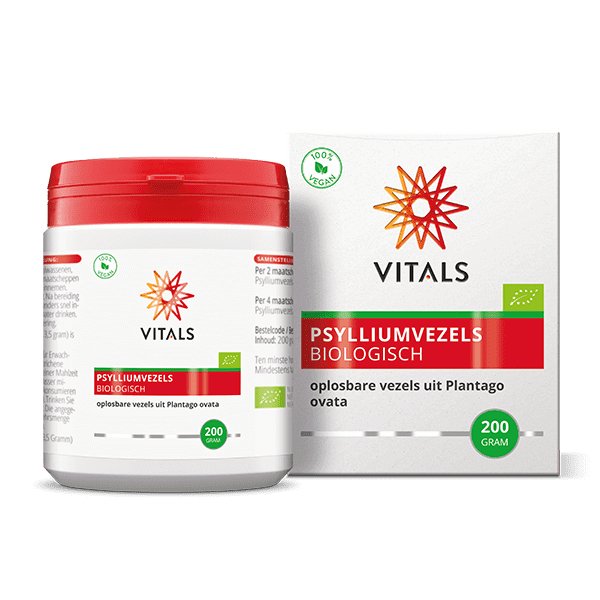 
                      
                        Psylliumvezels Biologisch 200 gram Supplement Vitals   
                      
                    