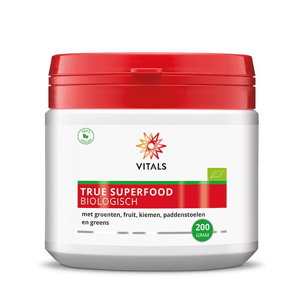 
                      
                        True Superfood Biologisch 200 gram Supplement Vitals   
                      
                    