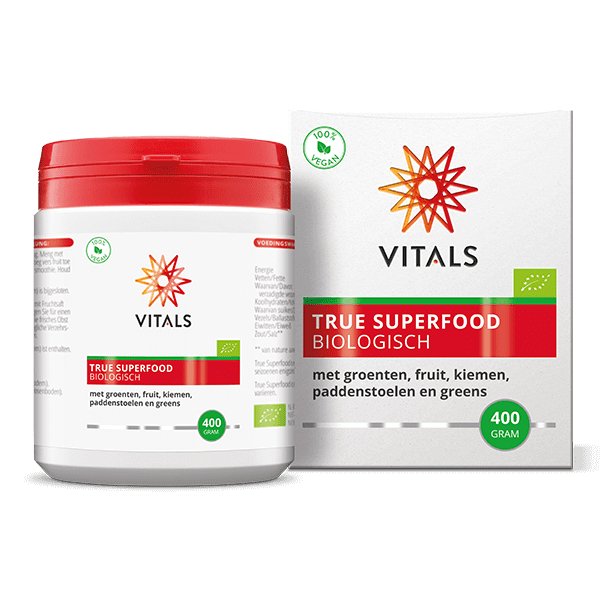 
                      
                        True Superfood Biologisch 400 gram Supplement Vitals   
                      
                    