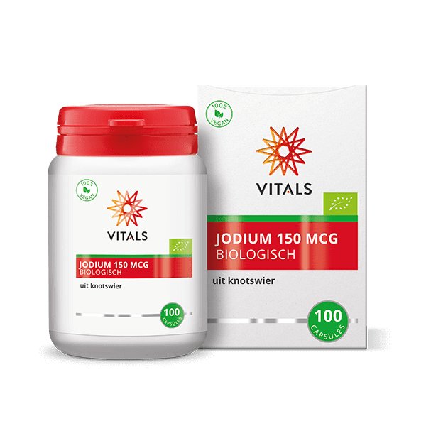 
                      
                        Jodium Biologisch 100 capsules Supplement Vitals   
                      
                    