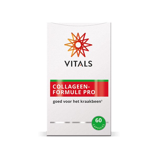 
                      
                        Collageenformule Pro voor kraakbeen 60 capsules Supplement Vitals   
                      
                    