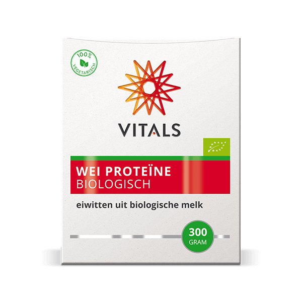 Wei Proteïne Biologisch 300 gram Supplement Vitals   