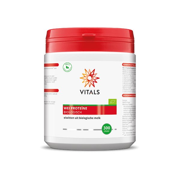 Wei Proteïne Biologisch 300 gram Supplement Vitals   