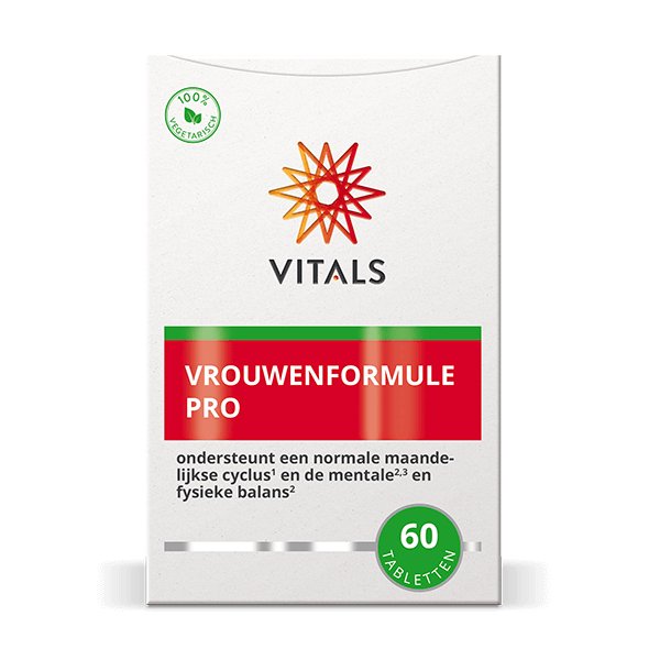 
                      
                        Vrouwenformule Pro 60 tabletten Supplement Vitals   
                      
                    