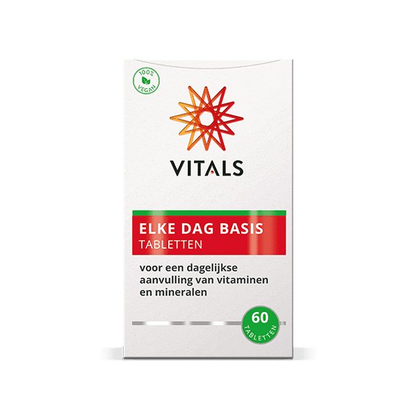 
                      
                        Elke Dag Basis 60 tabletten Supplement Vitals   
                      
                    