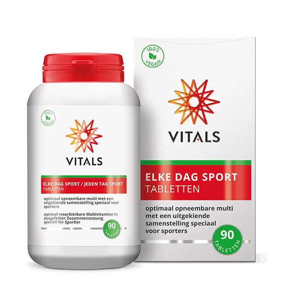 
                      
                        Elke Dag Sport Tabletten 90 tabletten Supplement Vitals   
                      
                    