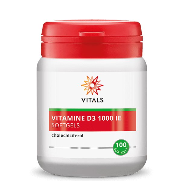 
                      
                        Vitamine D3 1000 ie Softgels 100 softgels Supplement Vitals   
                      
                    