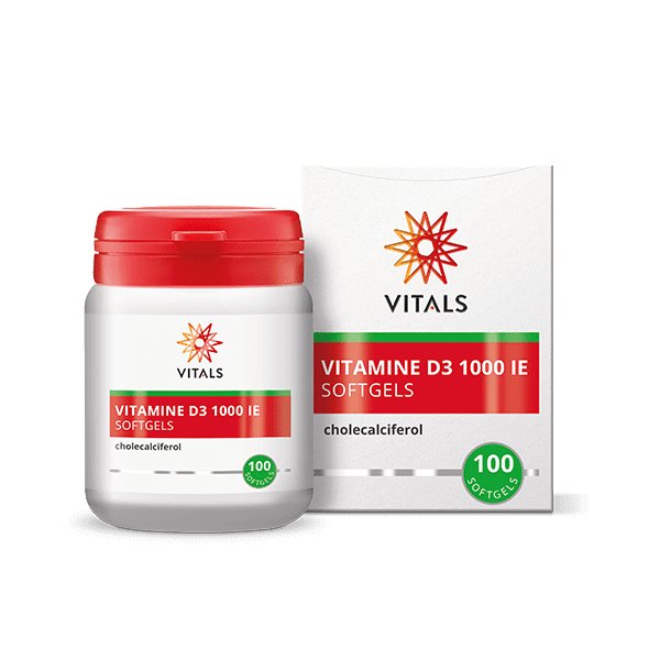 
                      
                        Vitamine D3 1000 ie Softgels 100 softgels Supplement Vitals   
                      
                    