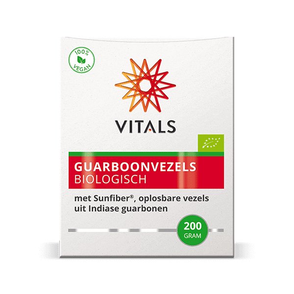 
                      
                        Guarboonvezels Biologisch 200 gram Supplement Vitals   
                      
                    