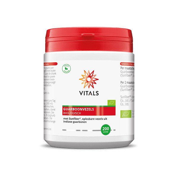 Guarboonvezels Biologisch 200 gram Supplement Vitals   