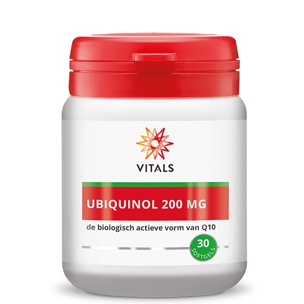 
                      
                        Ubiquinol 200 mg 30 softgels Supplement Vitals   
                      
                    