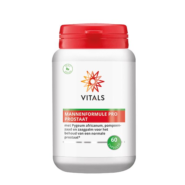 
                      
                        Mannenformule Pro Prostaat 60 capsules Supplement Vitals   
                      
                    