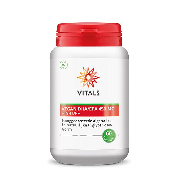 Vegan DHA/EPA 450 mg 60 vegan softgels Supplement Vitals   
