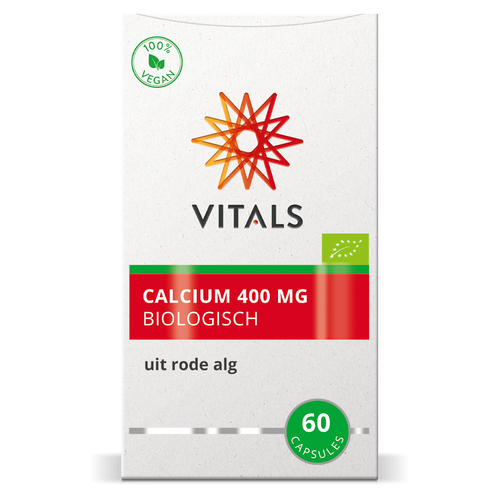 
                      
                        Calcium 400 mg Biologisch 60 Capsules Supplement Vitals
                      
                    