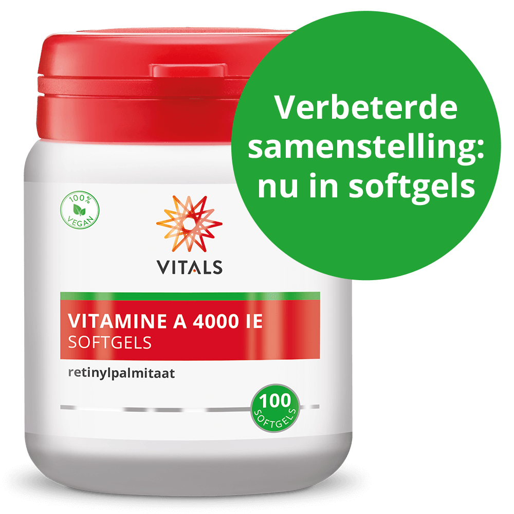 Vitamine A 4000 ie Softgels 100 softgels  Vitals Default Title  