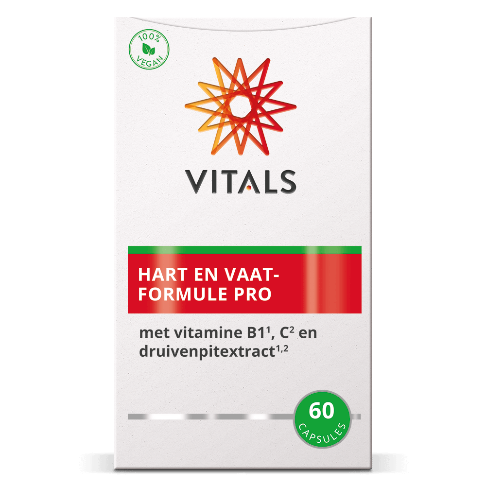 Hart en Vaat­formule Pro 60 capsules  Vitals   