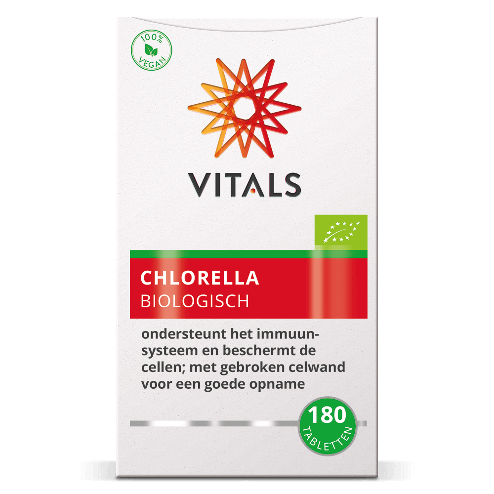 
                      
                        Chlorella Biologisch 180 tabletten Supplement Vitals
                      
                    