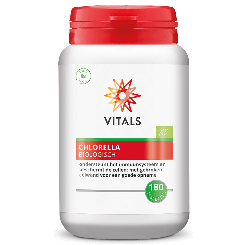 
                      
                        Chlorella Biologisch 180 tabletten Supplement Vitals Default Title
                      
                    