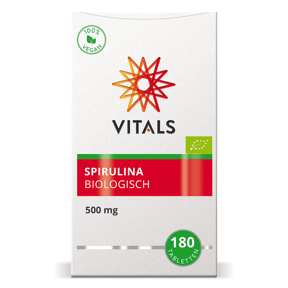Spirulina Biologisch 180 tabletten Vitals