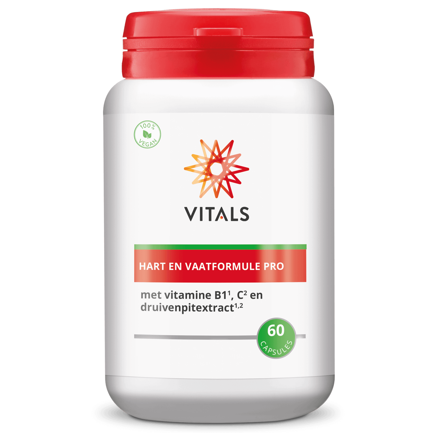 Hart en Vaatformule Pro 60 capsules Vitals Default Title