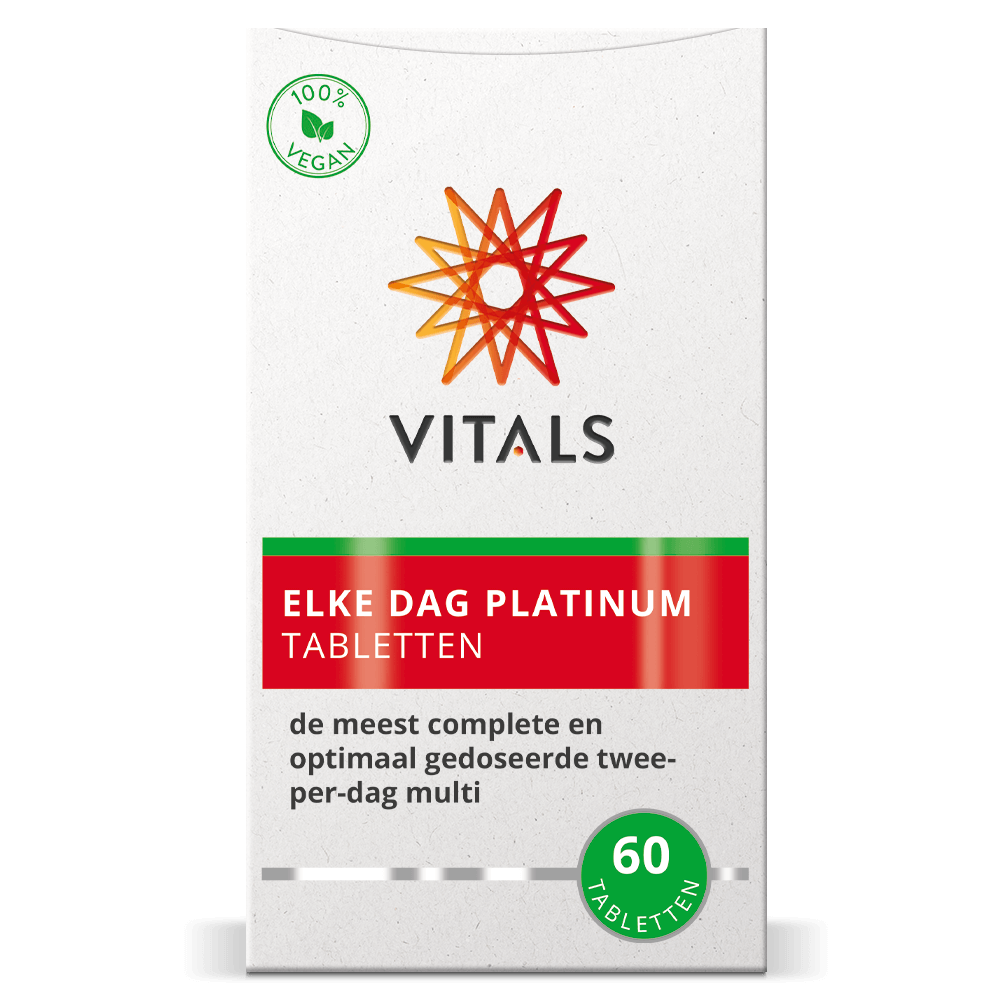 Elke Dag Platinum - vernieuwd! 60 tabletten Vitals