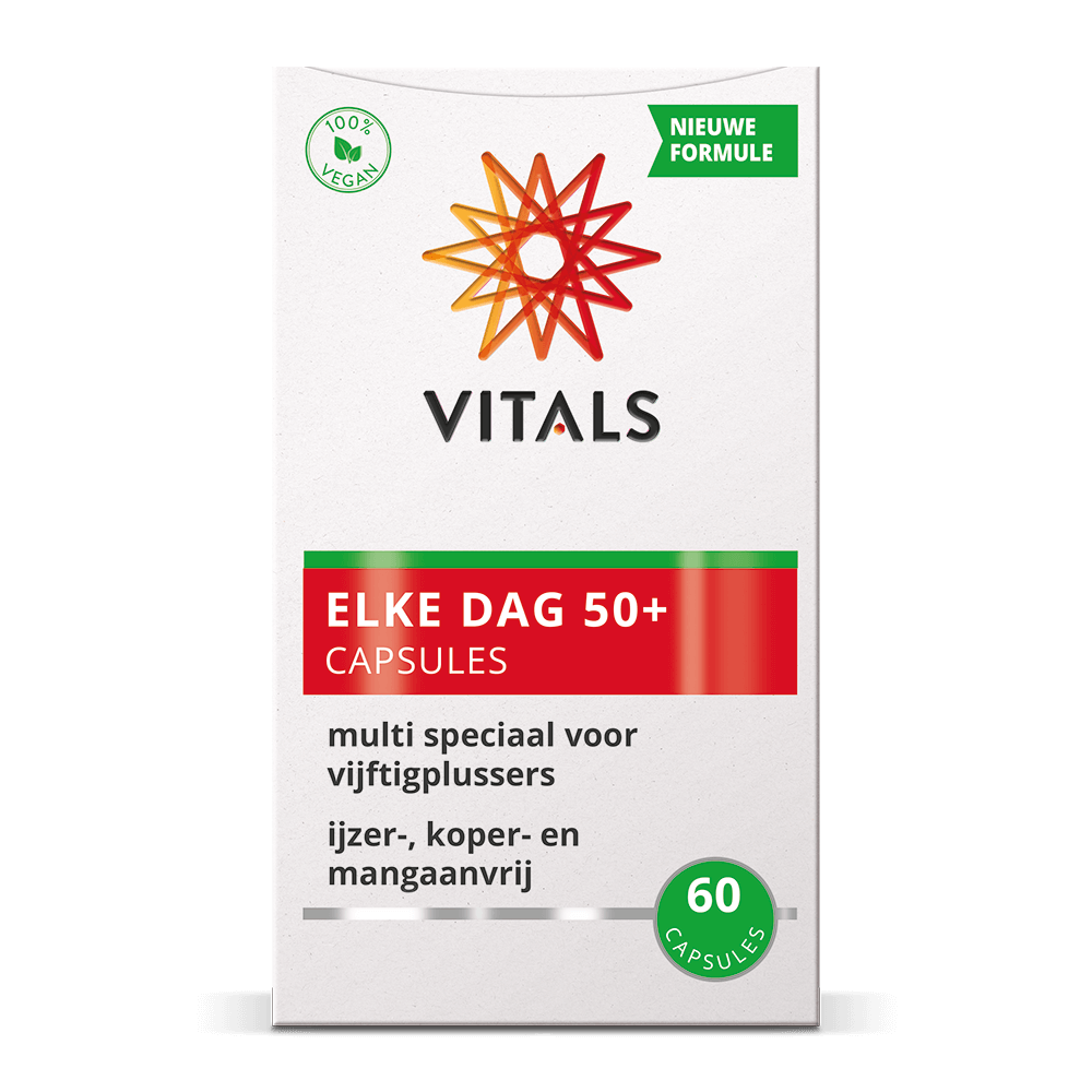 Elke Dag 50+ Capsules - vernieuwd! 60 capsules Vitals