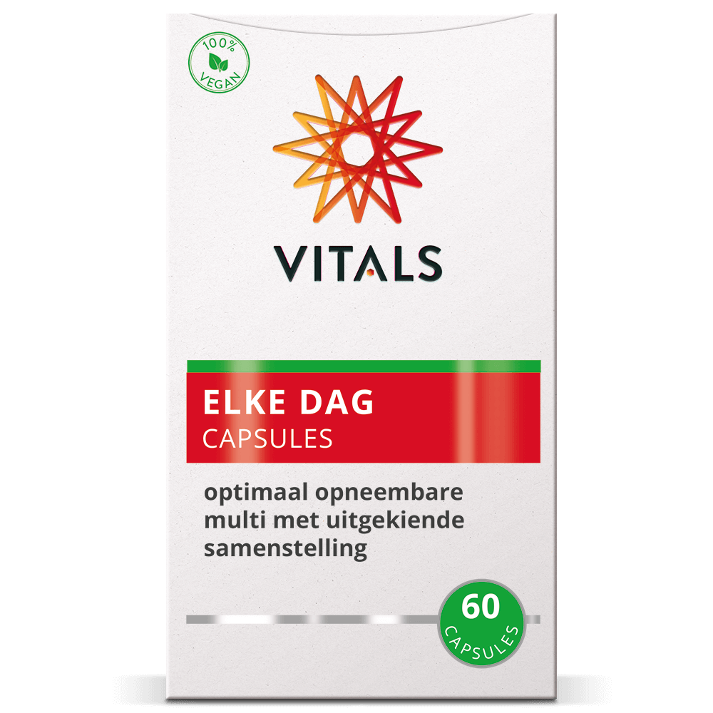 Elke Dag Capsules - vernieuwd! 60 capsules Vitals