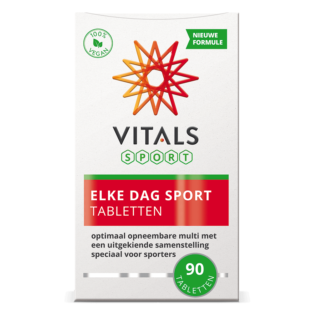 Elke Dag Sport Tabletten - vernieuwd! 90 tabletten Vitals