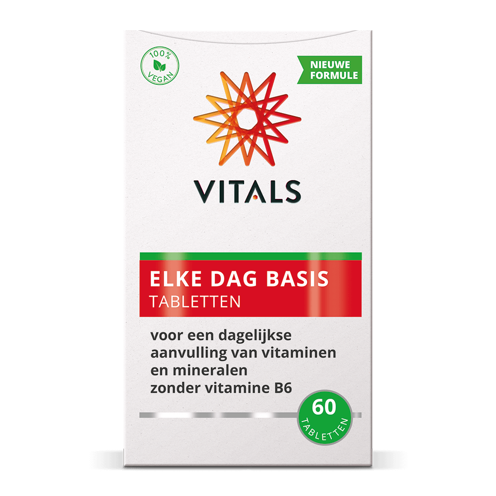 Elke Dag Basis - vernieuwd! 60 tabletten Vitals