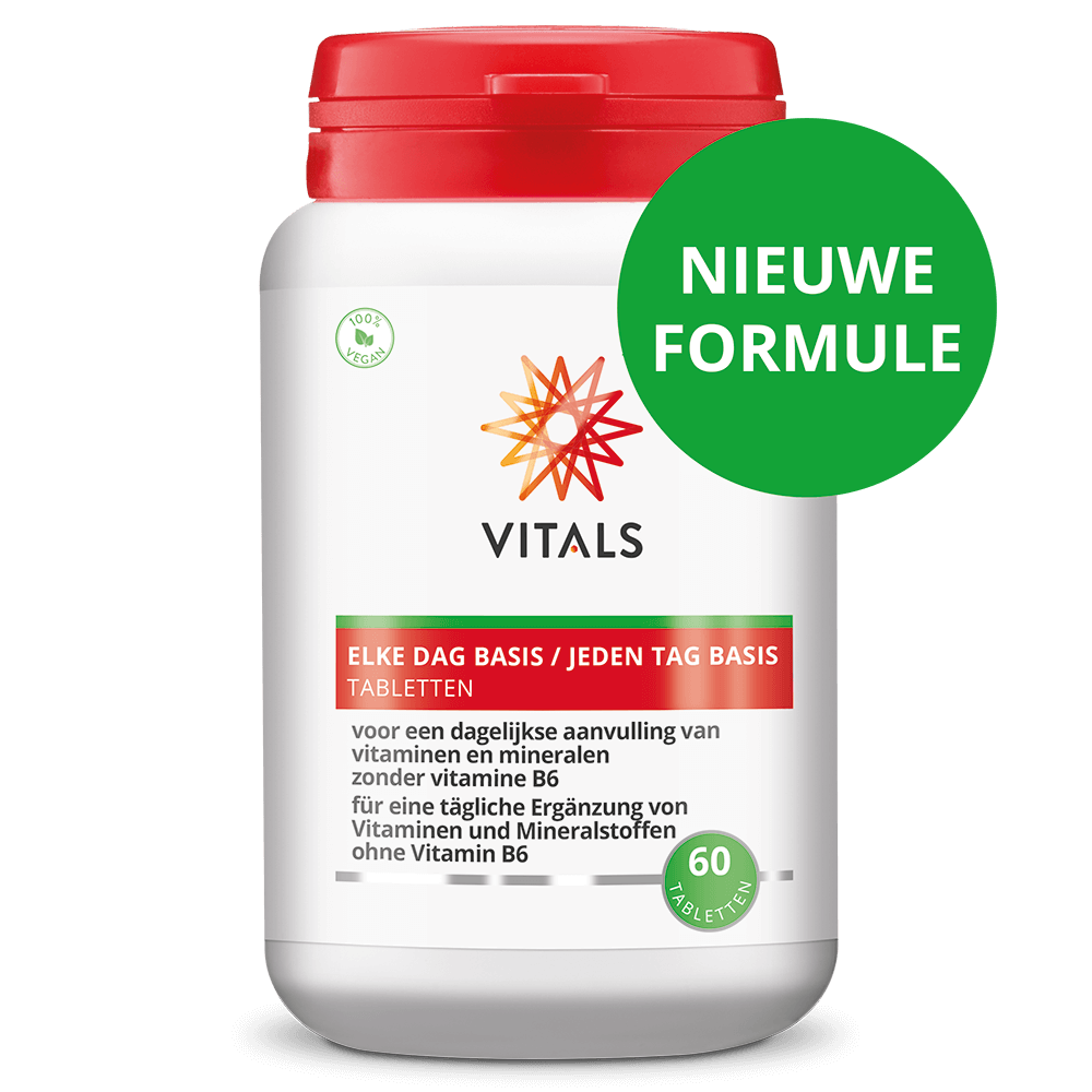 Elke Dag Basis - vernieuwd! 60 tabletten Vitals Default Title
