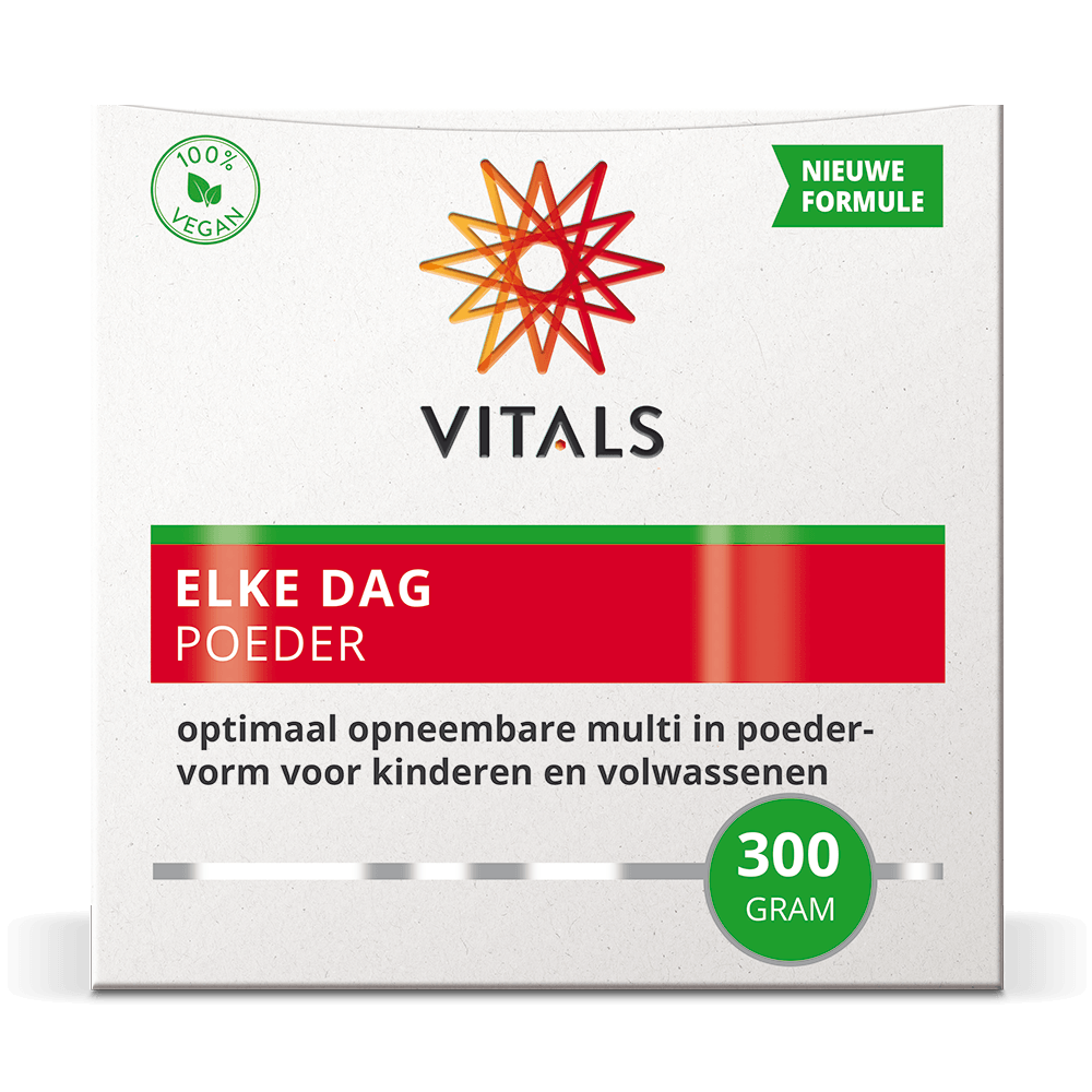 Elke Dag Poeder - vernieuwd! 300 gram Vitals
