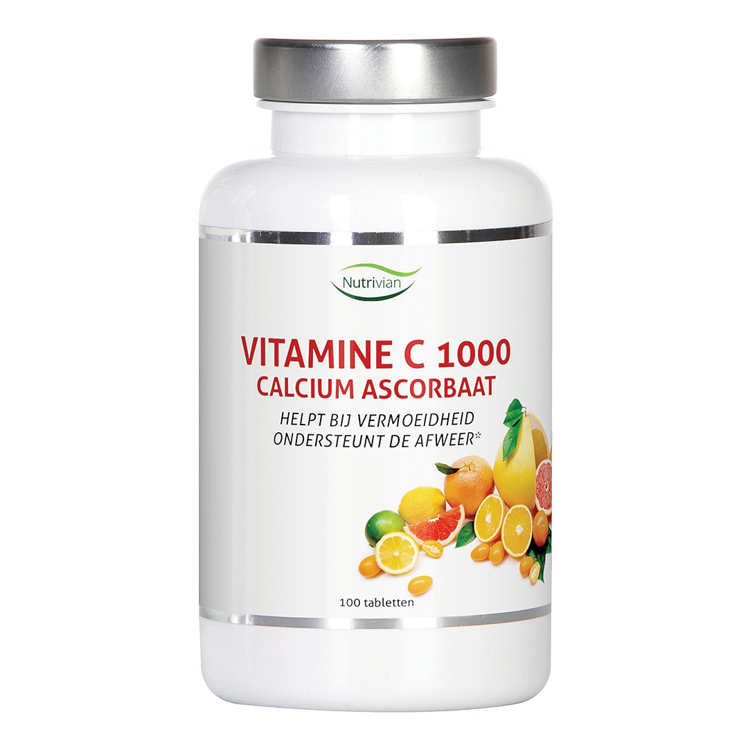 Nutrivian Vitamine C Calcium Ascorbaat Supplement Nutrivian   