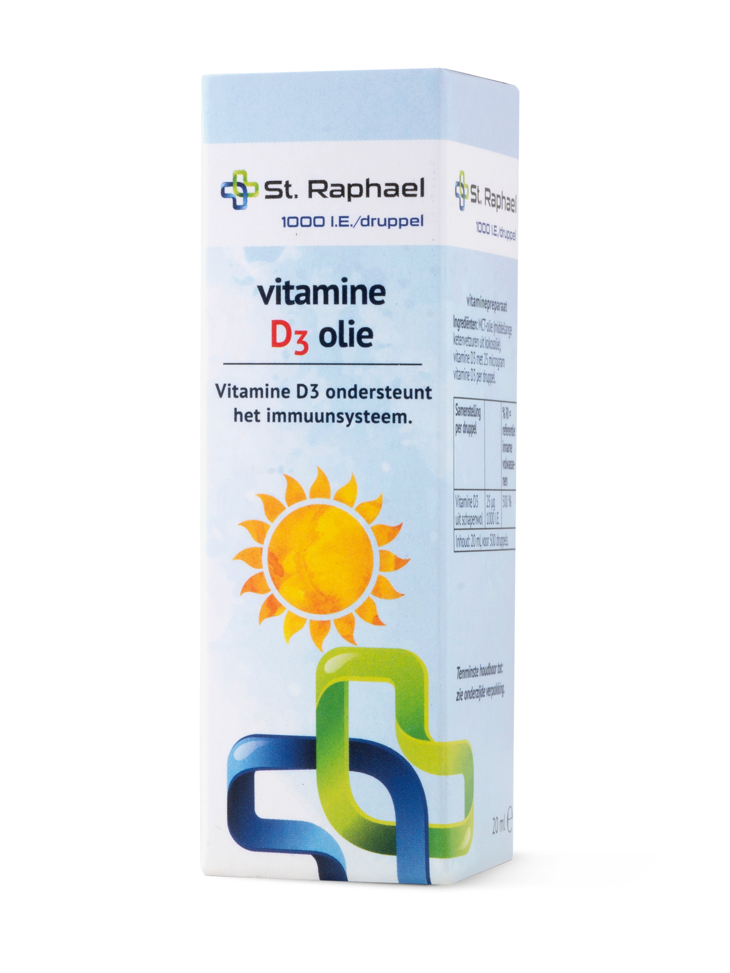 Vitamine D3 olie Voedingssupplementen K2 MedicalCare Benelux 1 flesje voor 5 maanden