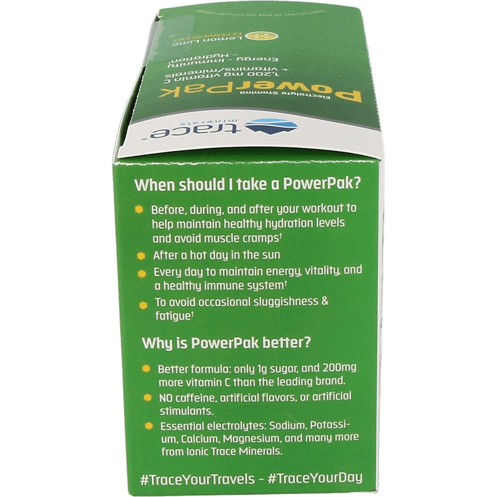 
                      
                        Power Pak Vitamin C Lemon vitamines Trace Minerals   
                      
                    