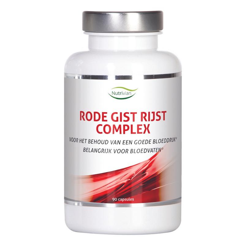 Nutrivian Rode Gist Rijst Complex (90st) Supplement Nutrivian   