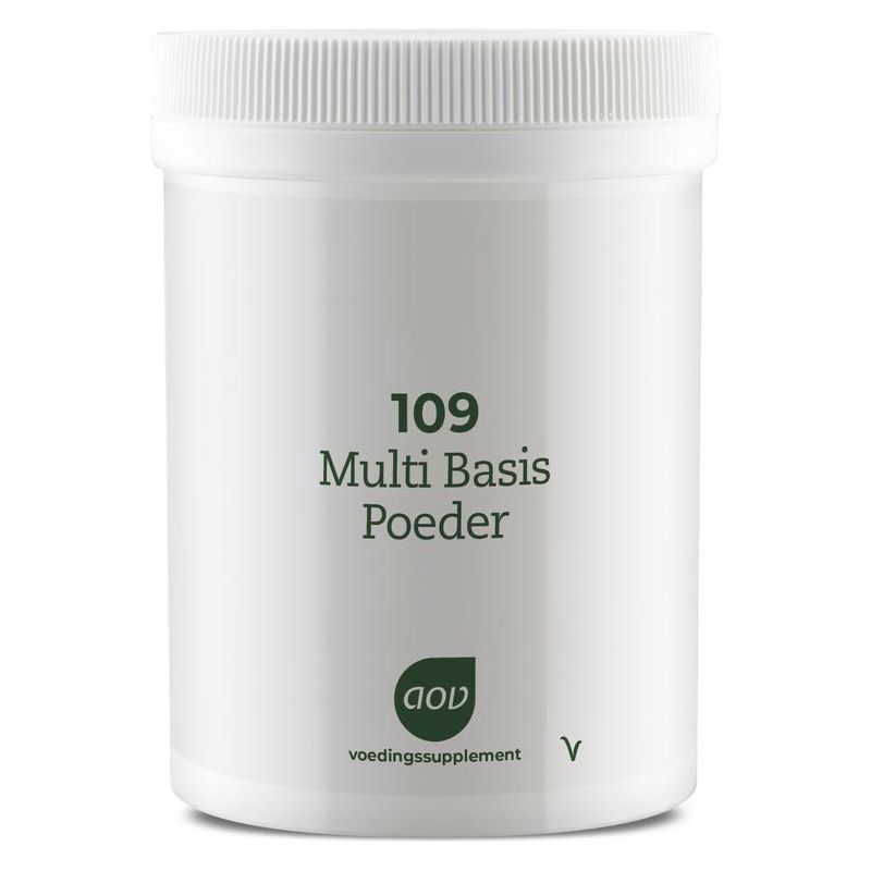 AOV 109 Multi basis poeder Supplement AOV   