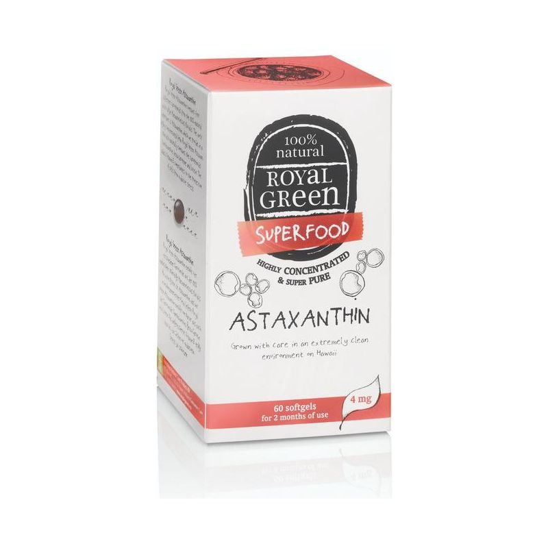 Astaxanthine Supplementen Royal Green 60 Softgels  