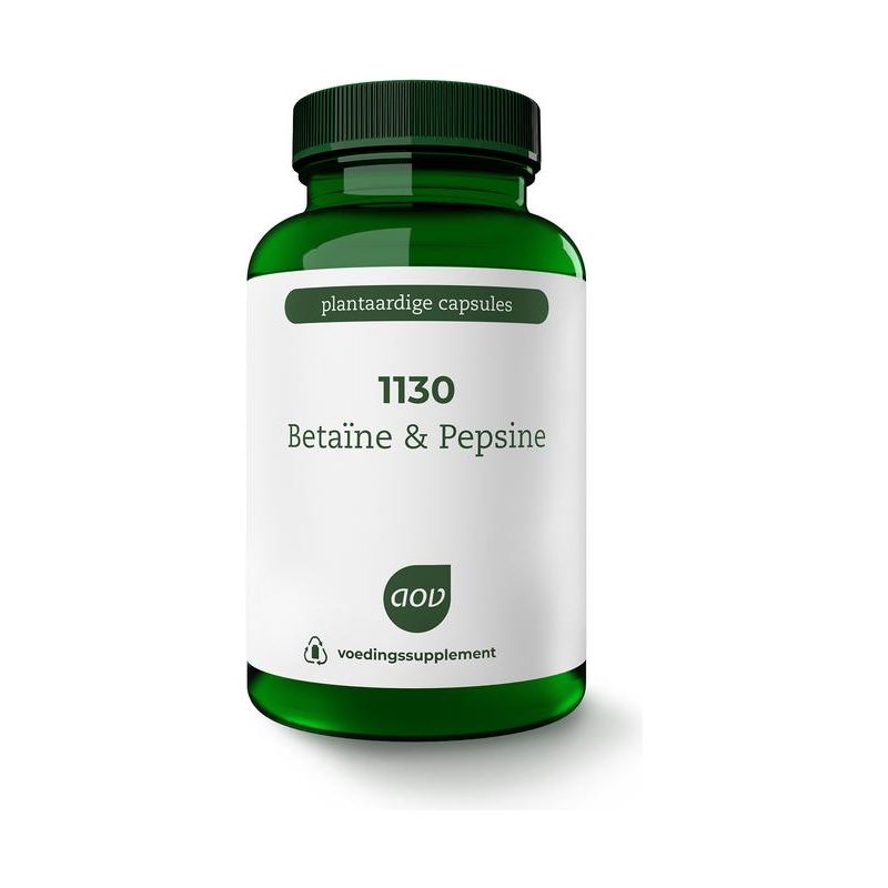 AOV 1130 Betaine pepsine (120st) Supplement AOV   