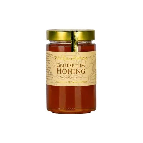 Rauwe Griekse Thijm Honing Supplement Wild About Honey   